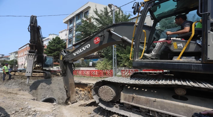 Kartal’da Kanal Çalışmaları ile Su Baskınları Tarih Oluyor