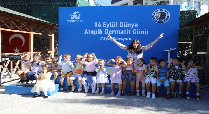 Ezo Sunal, Kartal Belediyesi Kreşinde Alerjik Çocuklarla Buluştu