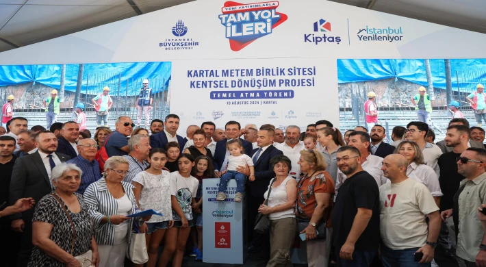 Hayatlar Yıkılmıyor, Kartal Yenileniyor: 1100 Kişilik Metem Birlik Sitesi'nin Temeli Atıldı