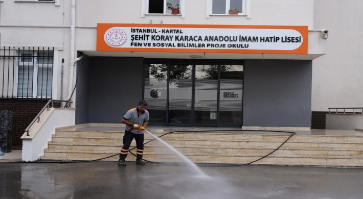 Kartal’da Okullar Yeni Eğitim Dönemine Hazırlanıyor