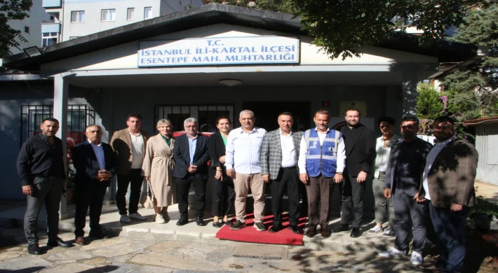 Çözüyoruz Kartal’ Ekibi Esentepe Mahallesi’ndeydi