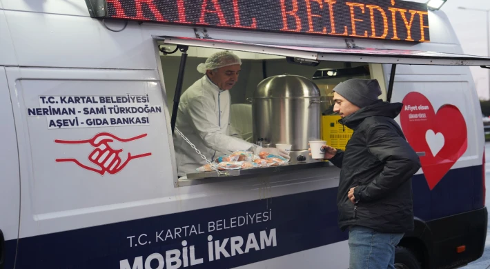 Kartal Belediyesi’nden Soğuk Kış Günlerinde Vatandaşlara Sıcak Destek