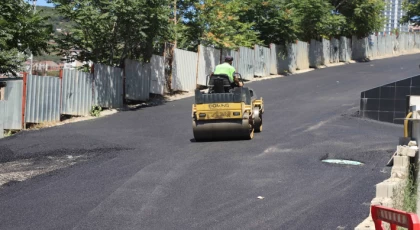 Kartal’da asfaltlama çalışmaları devam ediyor