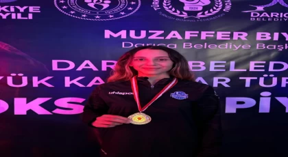 Tuzla Belediyesi sporcusu Gizem Nur Köknar, Türkiye şampiyonu oldu