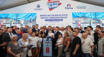 Hayatlar Yıkılmıyor, Kartal Yenileniyor: 1100 Kişilik Metem Birlik Sitesi'nin Temeli Atıldı