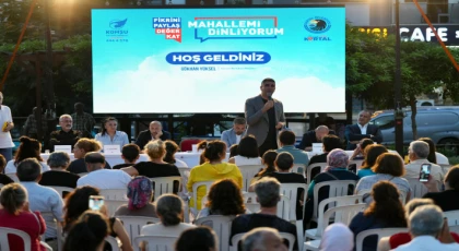 ‘Mahallemi Dinliyorum Buluşması’nın 6’ncısı Kartallı Kazım Meydanı'nda Yapıldı