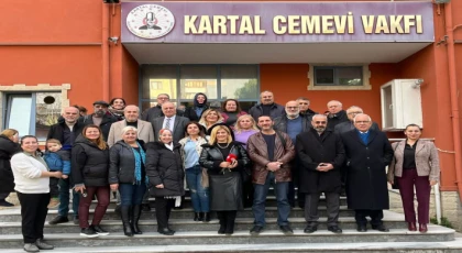 KARTAL CEMEVI VAKFI YEREL GAZETECİLERLE BİR ARAYA GELDİ