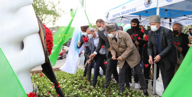 Çerkes Sürgününde hayatını kaybedenler 157.Yıl dönümünde Kartal’da anıldı