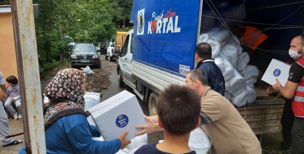 Kartal Belediyesi'nden Bozkurt'a Yardım Eli