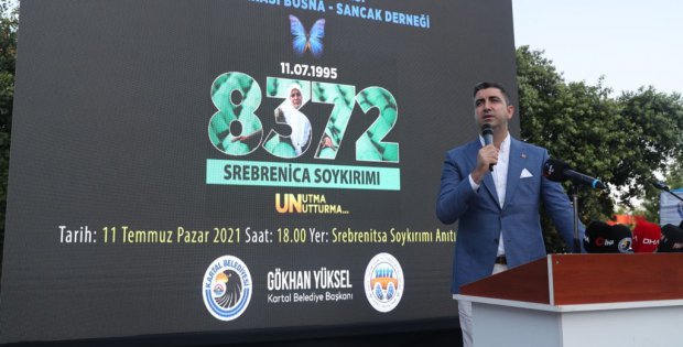 Srebrenitsa Soykırımı’nda Hayatını Kaybedenler Kartal’da Anıldı